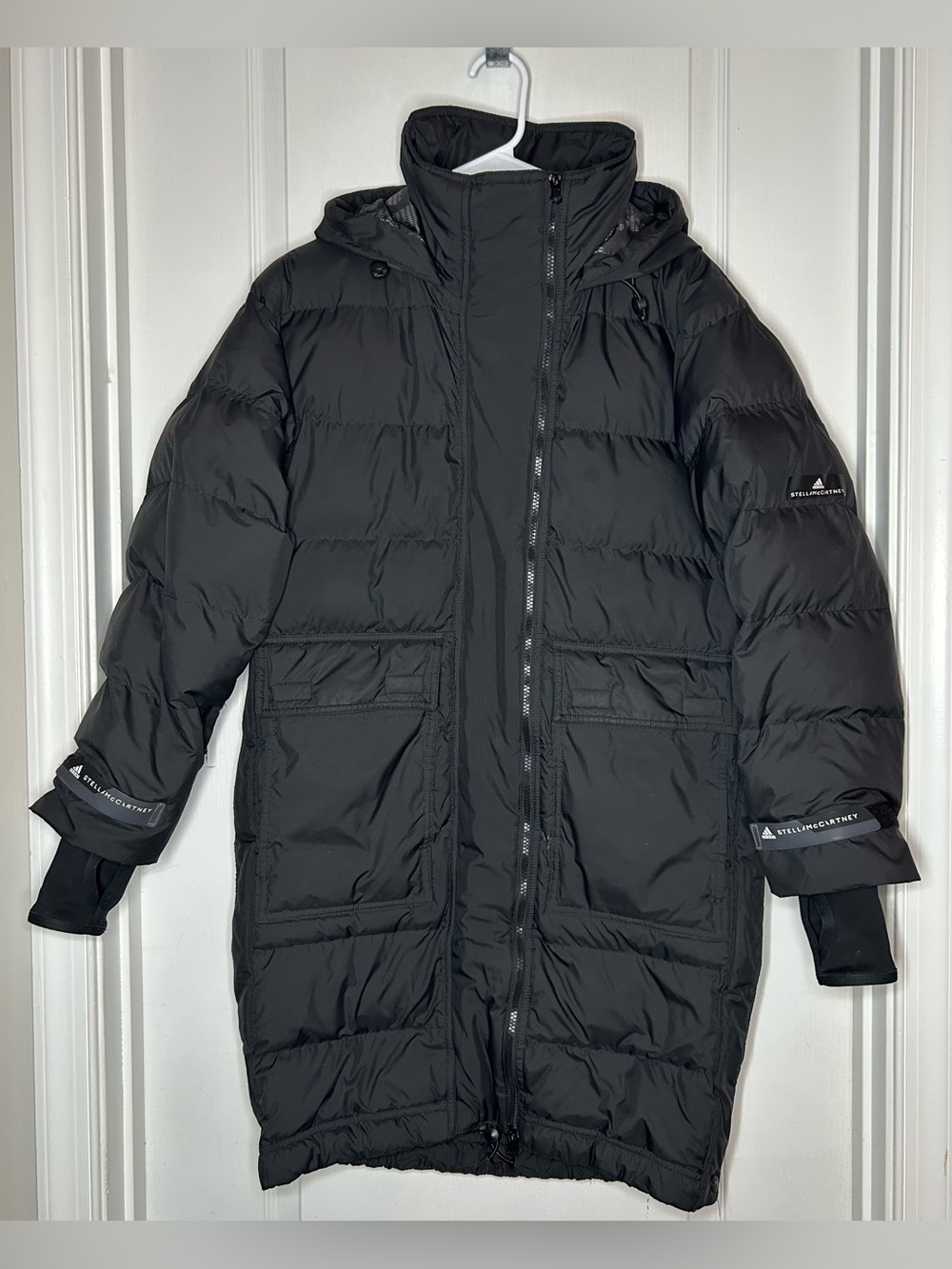 Adidas by Stella McCartney Padded Jacket Puffer XXS Oversized Parka Athleisure